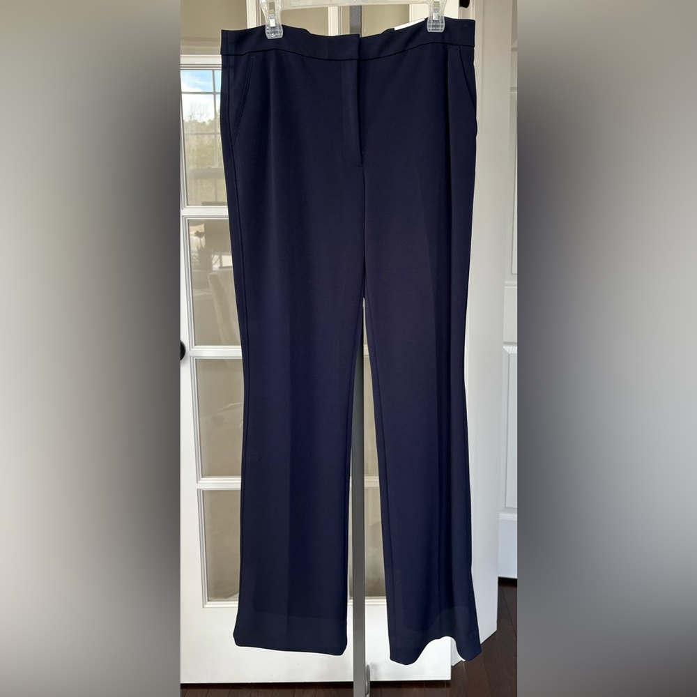 White House Black Market Navy Slim Pants